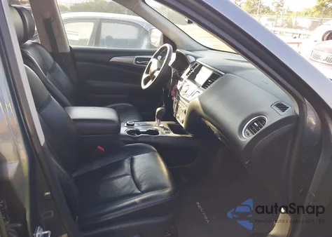 2018 Nissan Pathfinder Sl из США, поврежденный, VIN 5N1DR2MM8JC637360